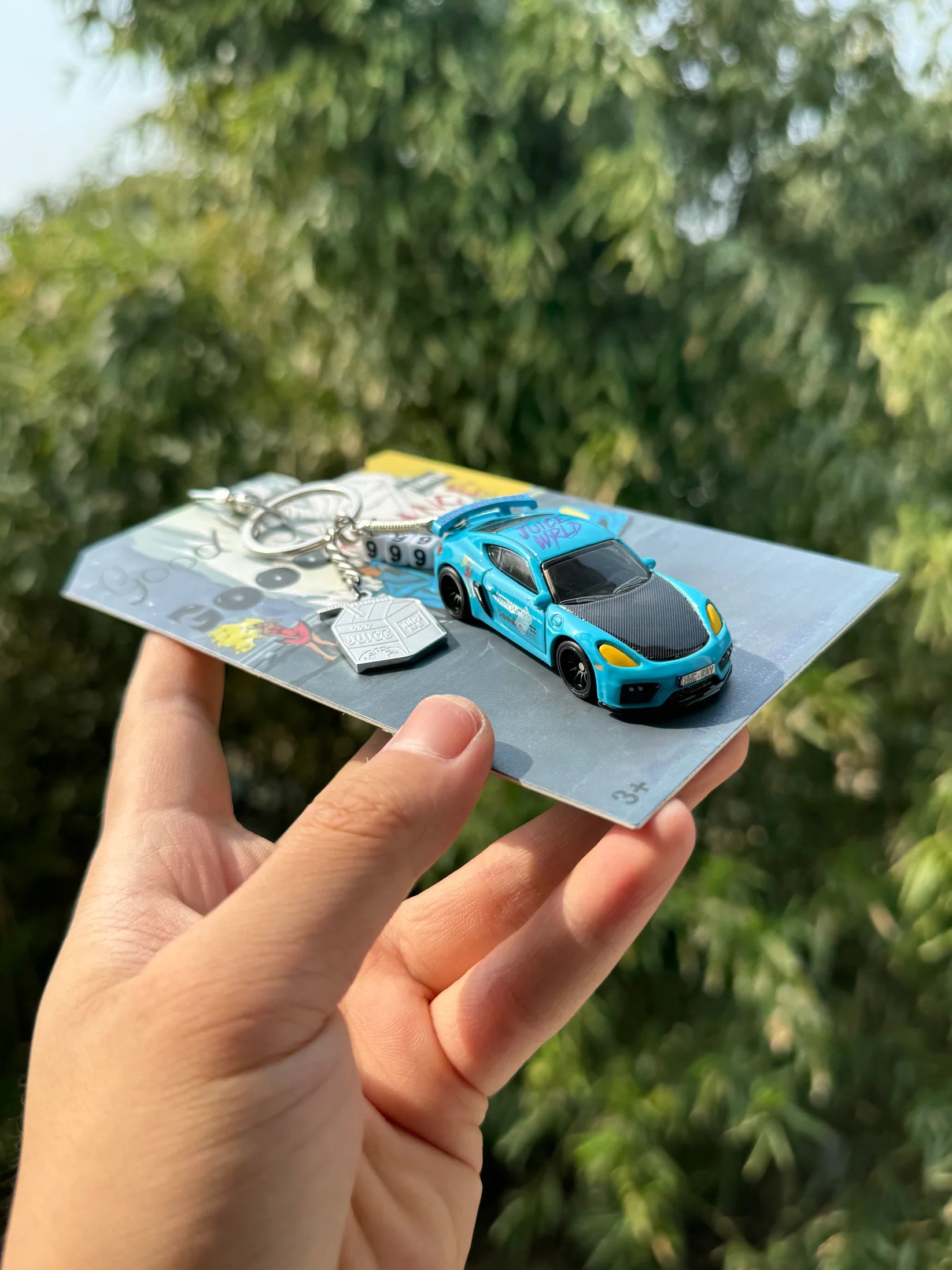 Juice WRLD Goodbye & Good Riddance Collectible Car + Keychain