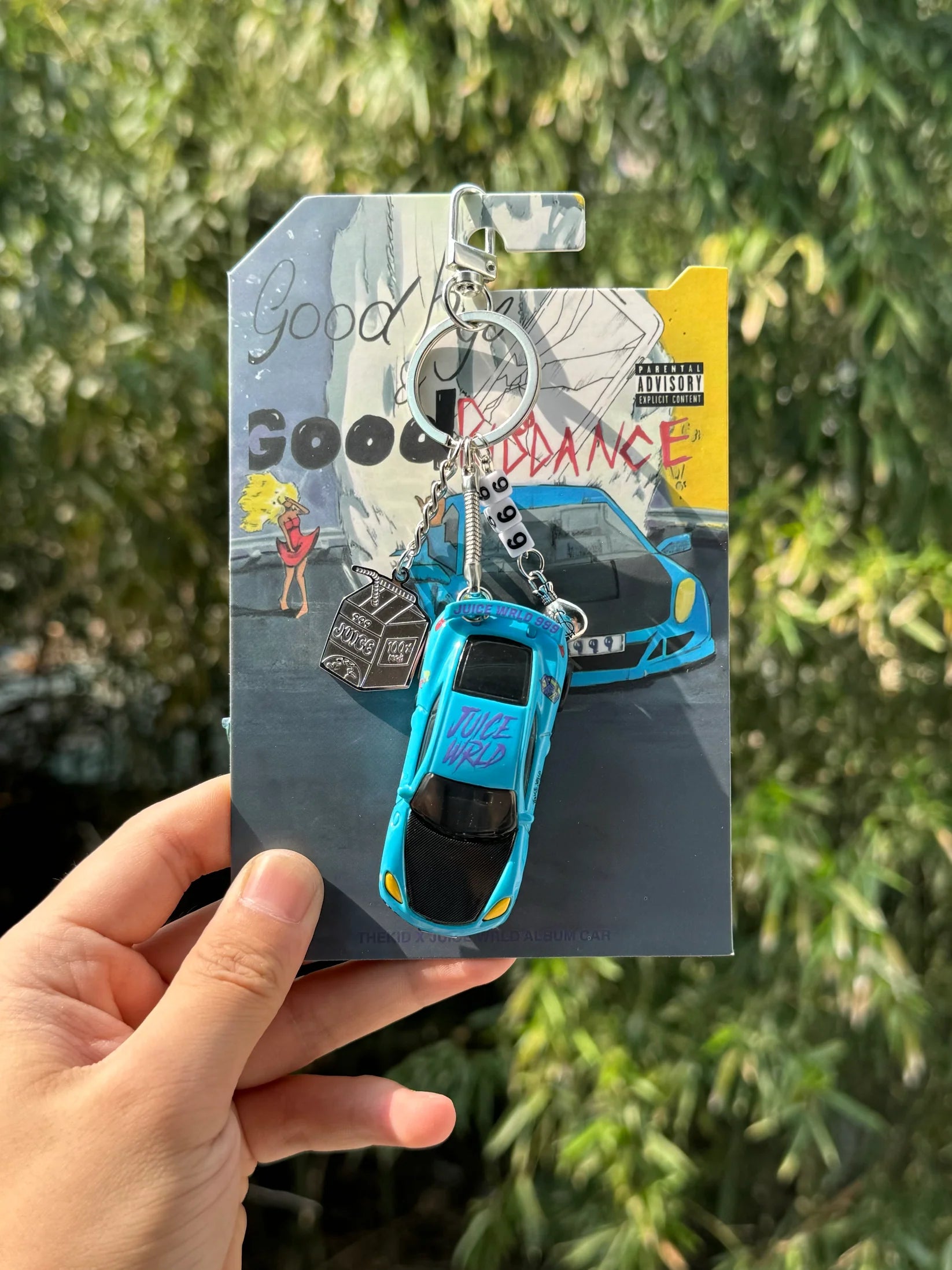 Juice WRLD Goodbye & Good Riddance Collectible Car + Keychain